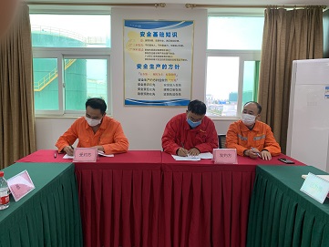 确立新目标 开启新征程——零管中心和兴盛油库签订2020年度经营管理目标责任书